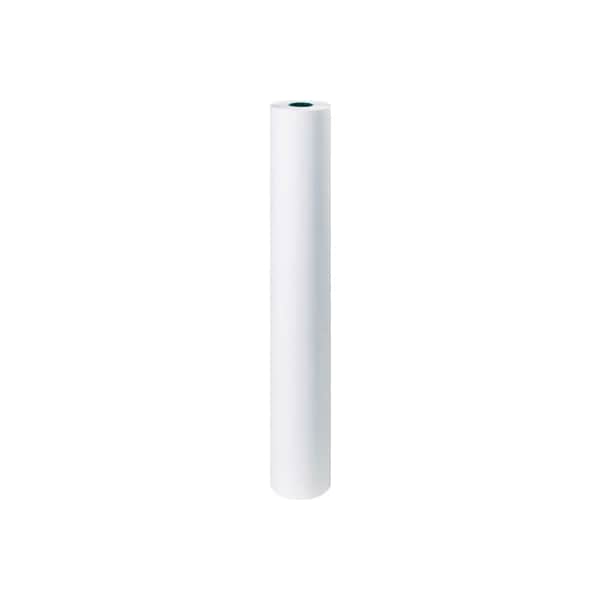 The Packaging Wholesalers Butcher Paper, 40 lbs., 60"W x 1000'L, White, 1 Roll PBP6040W
